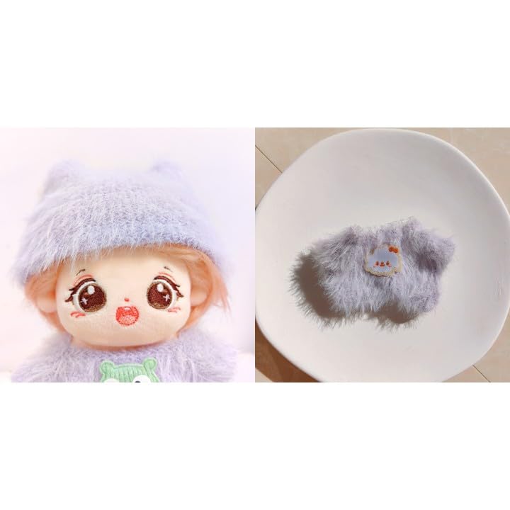 ぬい次郎 ふわふわ ぬい服 コーデセット かぶりもの付き 着せ替え コスチューム 推し活 ぬい撮り [並行輸入品]