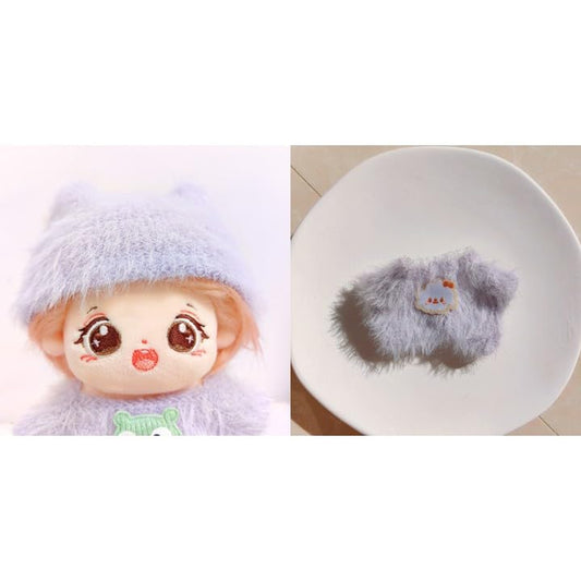 ぬい次郎 ふわふわ ぬい服 コーデセット かぶりもの付き 着せ替え コスチューム 推し活 ぬい撮り [並行輸入品]