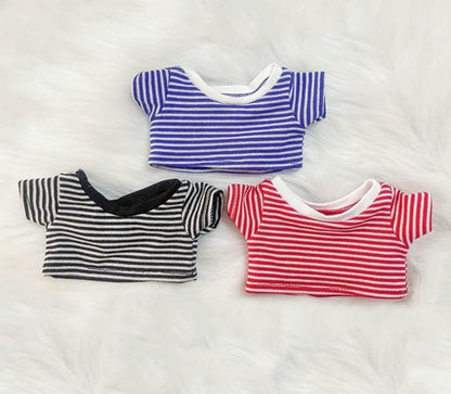 ぬい次郎 ぬい服 ボーダーTシャツ トップス 着せ替え コスチューム 推し活 ぬい撮り [並行輸入品]