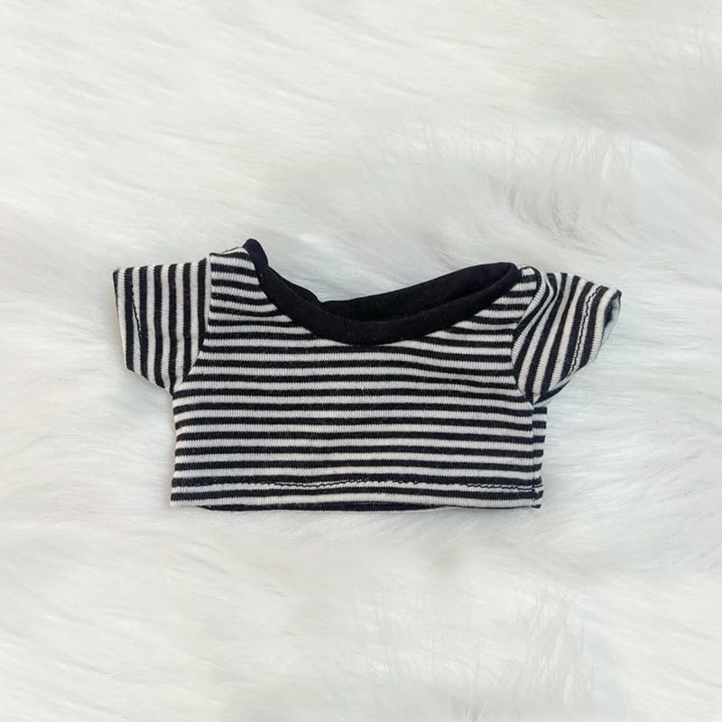 ぬい次郎 ぬい服 ボーダーTシャツ トップス 着せ替え コスチューム 推し活 ぬい撮り [並行輸入品]