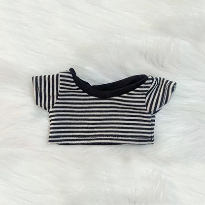 ぬい次郎 ぬい服 ボーダーTシャツ トップス 着せ替え コスチューム 推し活 ぬい撮り [並行輸入品]