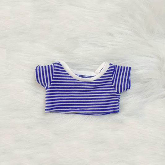 ぬい次郎 ぬい服 ボーダーTシャツ トップス 着せ替え コスチューム 推し活 ぬい撮り [並行輸入品]
