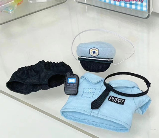 ぬい次郎 ポリス風 ぬい服 コスチュームセット 着せ替え 推し活 ぬい撮り [並行輸入品]