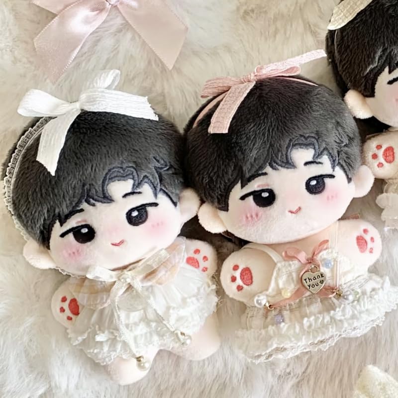 ぬい次郎 天使風 ぬい服 レーススカート リボン付き 着せ替え コスチューム 推し活 ぬい撮り [並行輸入品]