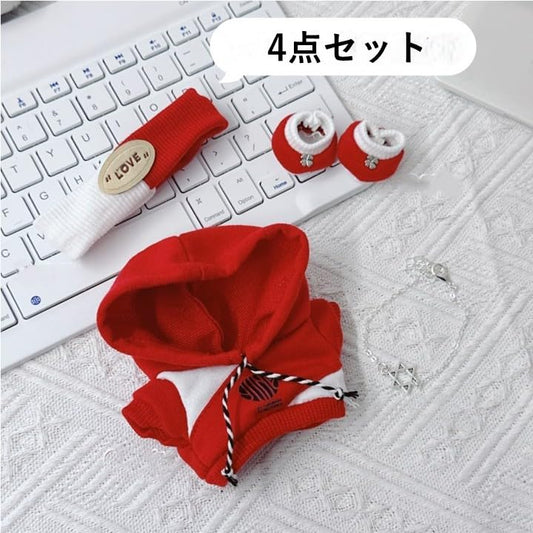 ぬい次郎 セーラー風 ケープ ぬい服 リボン付き マリン風 着せ替え コスチューム 推し活 ぬい撮り [並行輸入品]