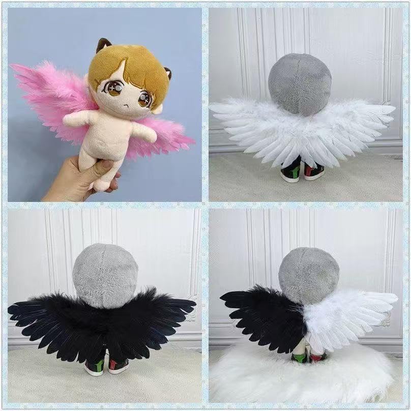 ぬい次郎 天使の羽根 ぬい用アクセサリー 羽根パーツ 推し活 ぬい撮り [並行輸入品]