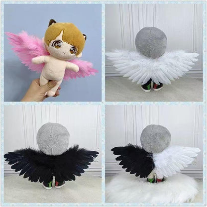 ぬい次郎 天使の羽根 ぬい用アクセサリー 羽根パーツ 推し活 ぬい撮り [並行輸入品]