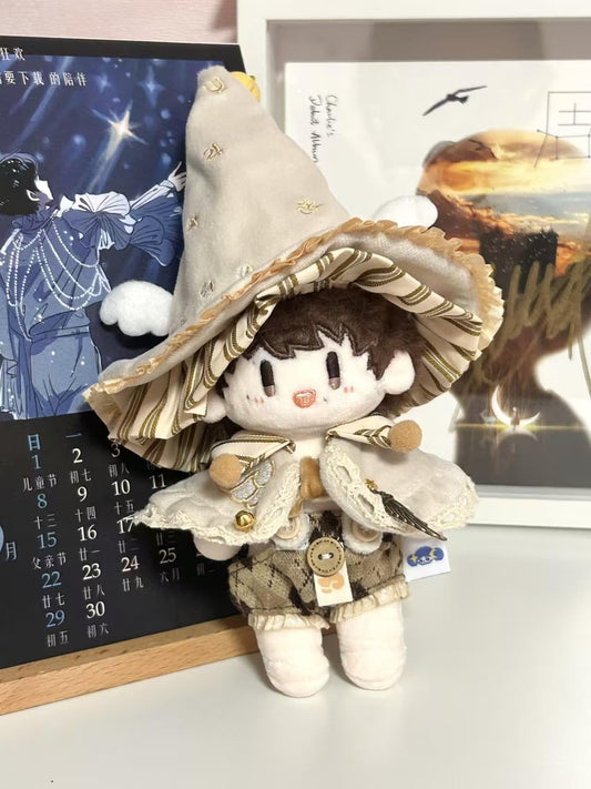ぬい次郎 魔法使い風 フード付きケープ ぬい服 ファンタジー風 着せ替え コスチューム 推し活 ぬい撮り [並行輸入品]