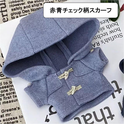 ぬい次郎 魔法使い風 マントコート ぬい服 帽子付き 着せ替え コスチューム 推し活 ぬい撮り [並行輸入品]
