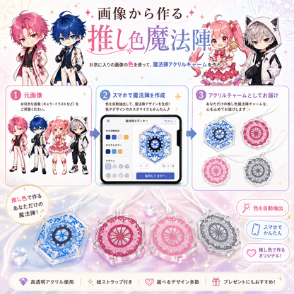 推し色魔法陣